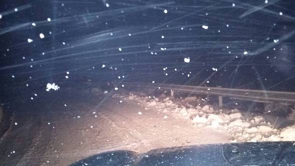 Το πρώτο χιόνι στο Κεραμίδι του Δήμου Ρήγα Φεραίου